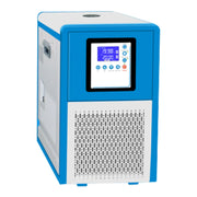 Mini low-temperature laboratory chiller, 3.5L capacity, temperature range -5 to 100°C, LED display, high-performance circulation, low-noise, safety alarms