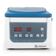 Angle rotor low-speed centrifuge, 4000 RPM, 1780xg max centrifugal force, microcomputer control, digital display, laboratory and medical use