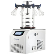 Laboratory freeze dryer with touchscreen control