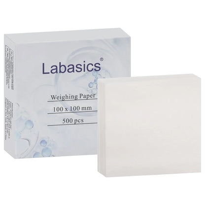 Nitrogen-Free Weighing Paper, 500 Pack, 75-150 mm Labasics