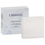 Labasics nitrogen free weighing paper 500 pack for laboratory weighing and sample transfer