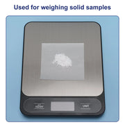 Nitrogen-Free Weighing Paper, 500 Pack, 75-150 mm Labasics