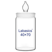 40 mm weighing bottle, borosilicate glass, ground stopper, lab sample weighing container