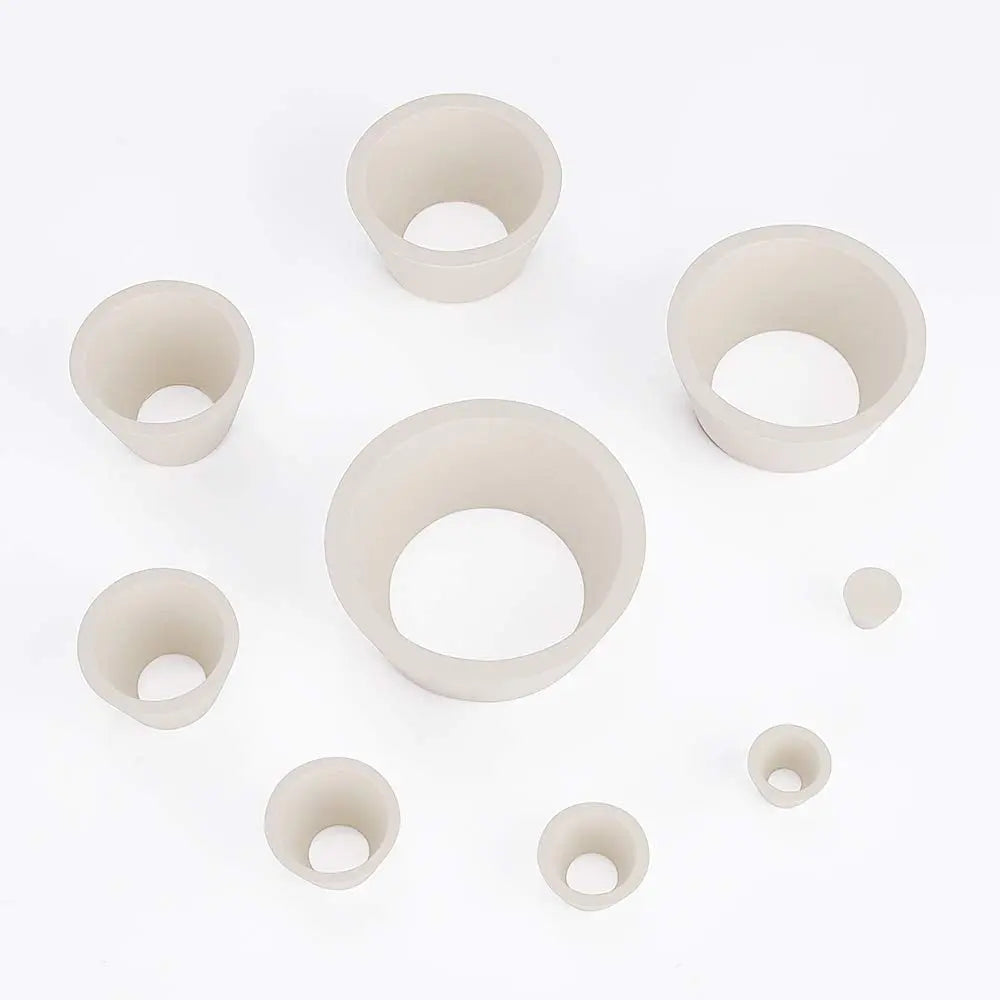 Rubber Filter Adapter Cones 9 Pack for Laboratory Filtration Apparatus