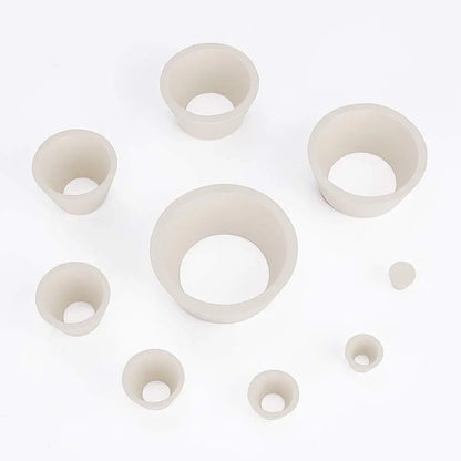 Rubber Filter Adapter Cones 9 Pack for Laboratory Filtration Apparatus