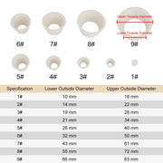 Rubber Filter Adapter Cone Set with 9 Different Sizes and Diameters