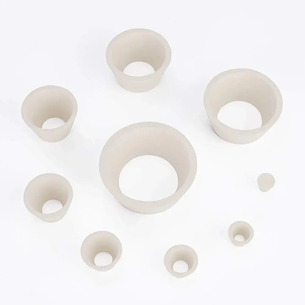 rubber filter adapter cones, 9 pack