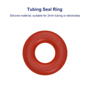 Silicone Seal Rings, 100-Pack, 2x5 mm / 5x9 mm, for Electrolysis Cell Connections Labasics
