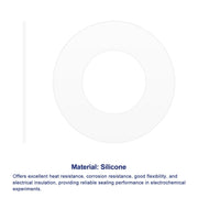 Silicone Sealing Gasket, 10-Pack, 10x24 mm / 15x30 mm, for Dual Electrolysis Cell Labasics Shop