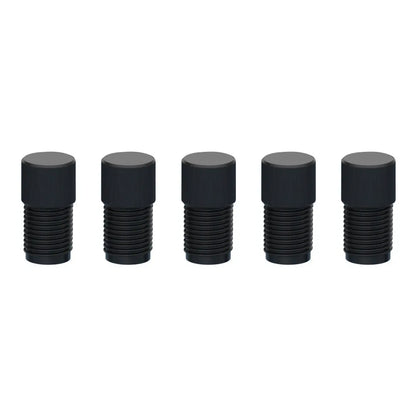Electrode Knob Screw M12 Solid Type, PP, for Electrolysis Cell Secure Fixing, Chemical Resistant Solid Knob for Laboratory Use