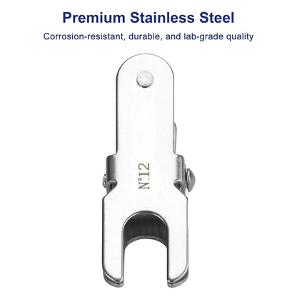 Stainless Steel Spherical Pinch Clamp, Size 12–28 Labasics