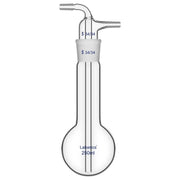 Split Type Spherical Vacuum Cold Trap, 250 mL, 10 mm Serrated Hose Connector