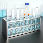 Stainless Steel Test Tube Rack, Compatible with 0.89 Inch Tubes Labasics