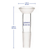 Connecting Adapter, 35/20 Socket Joint to 24/40 Male Joint Labasics