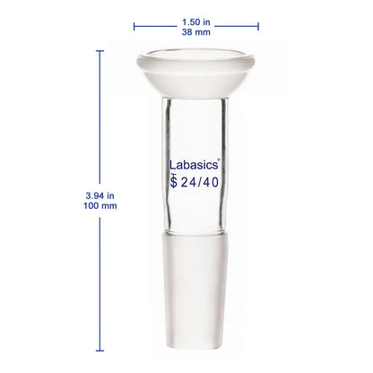Connecting Adapter, 35/20 Socket Joint to 24/40 Male Joint Labasics