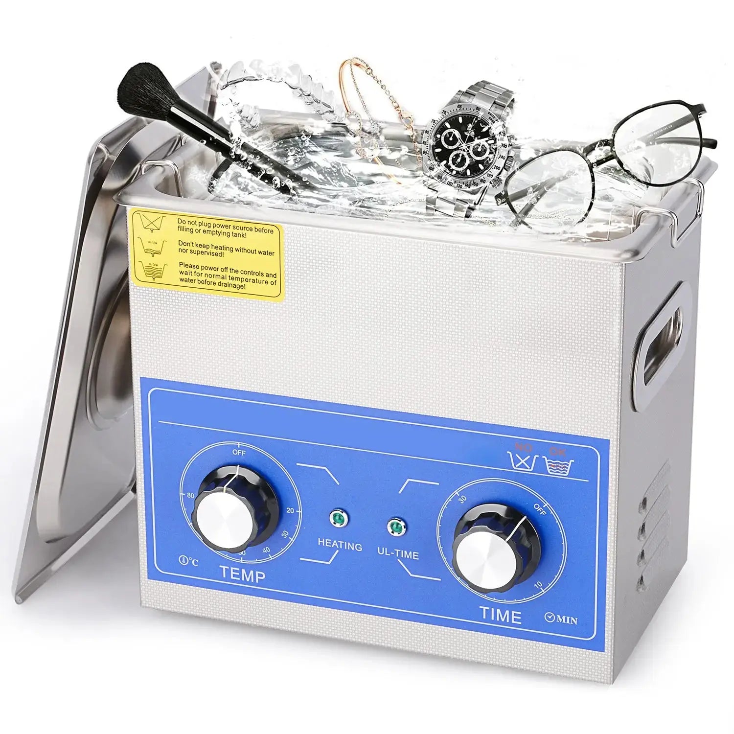 Labasics ultrasonic cleaner 3.2–10 L, 40kHz, heating and timer control
