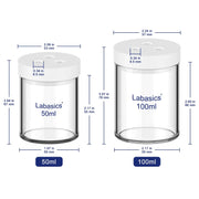 Non-Sealed Electrolytic Cell, 50-100 ml Labasics