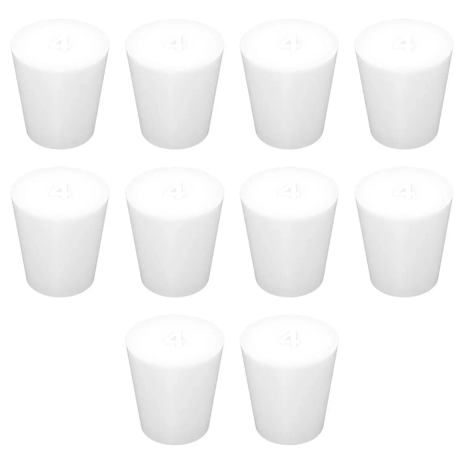 Solid Silicon Stoppers,10 pack Labasics