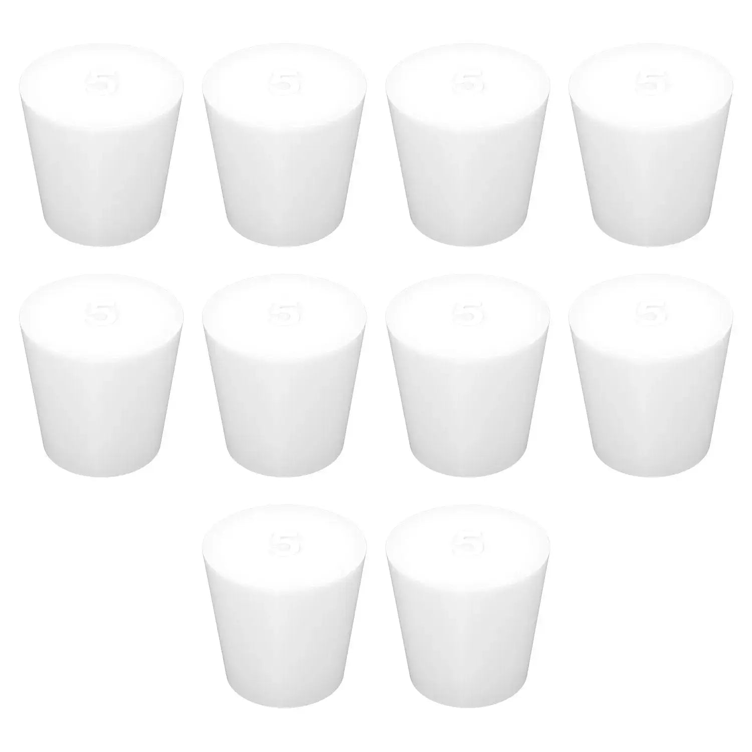 Solid Silicon Stoppers,10 pack Labasics