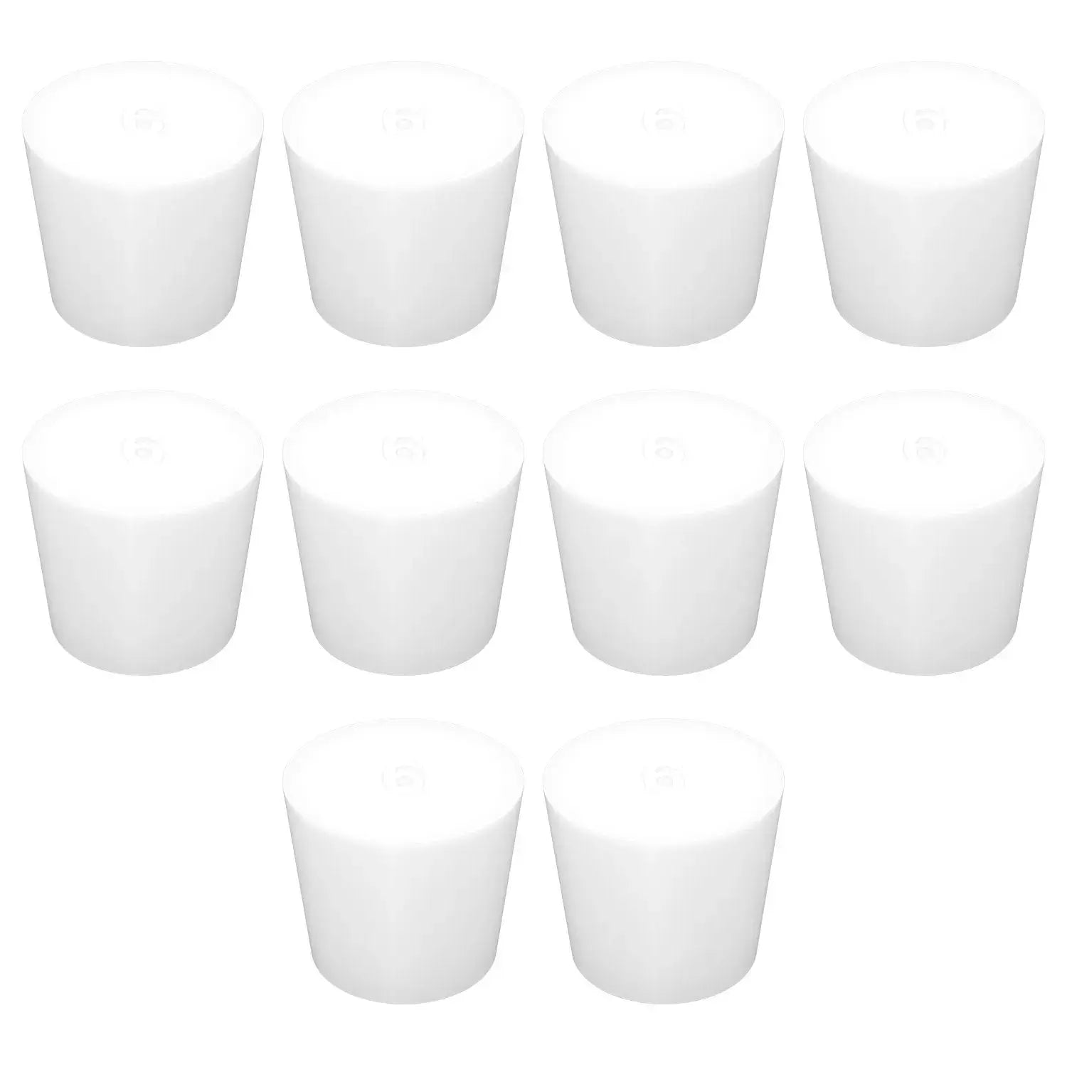 Solid Silicon Stoppers,10 pack Labasics