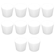 Solid Silicon Stoppers,10 pack Labasics