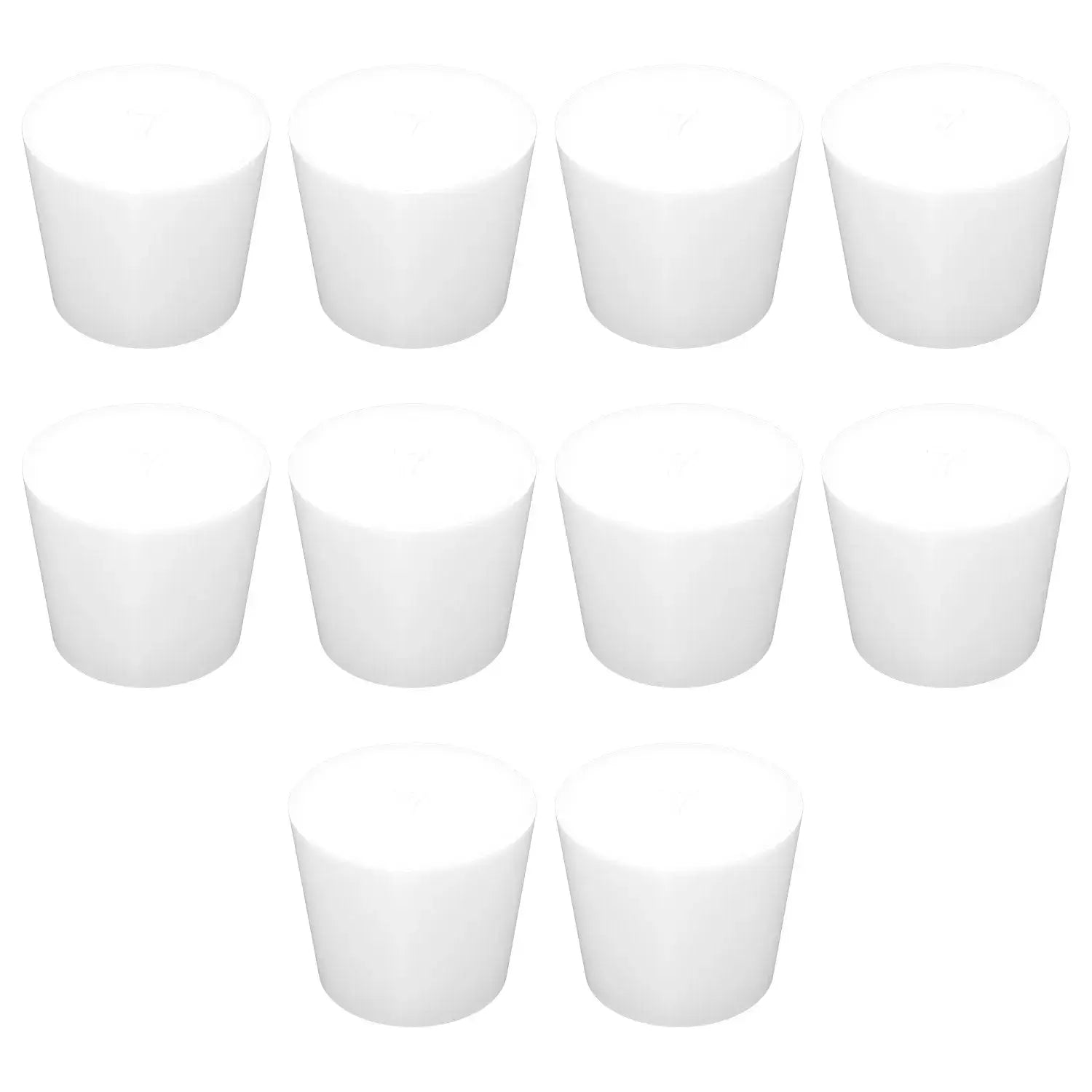 Solid Silicon Stoppers,10 pack Labasics