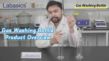Gas Washing Bottle, 250/500 mL