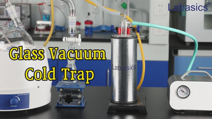One-Piece Borosilicate Glass Vacuum Trap