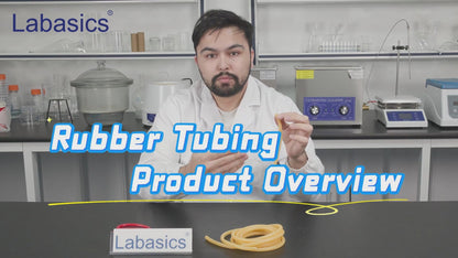 Amber Ruber Tubing, OD 3/8" (9 mm), ID 1/4" (6mm)