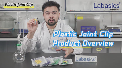 Plastic Joint Clips, 19/22 Joint, Blue, 10 Packs