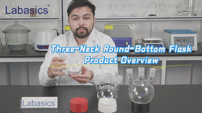 3 Neck Round Bottom Flask, 24/40 Joints, 50-5000 mL