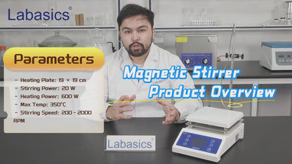 Magnetic Stirrer, 200-2000 RPM, Max 350°C