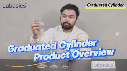 Graduated Cylinder with Stopper, 50-500 ml