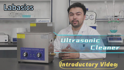 Ultrasonic Cleaner, Mechanic Control Panel of Heating and Timer, 3.2-10L