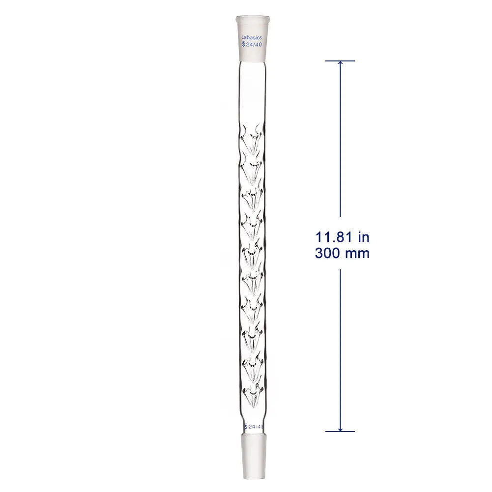 Vigreux Distillation Column,24/40 Joints, 200/300/400 mm Labasics