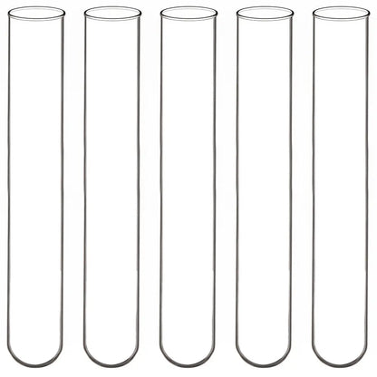 Borosilicate Glass Round Bottom Test Tubes, 12 mm OD X 75 mm Length