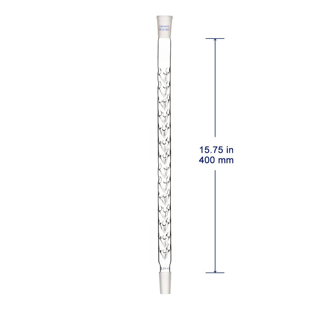 Vigreux Distillation Column,24/40 Joints, 200/300/400 mm Labasics