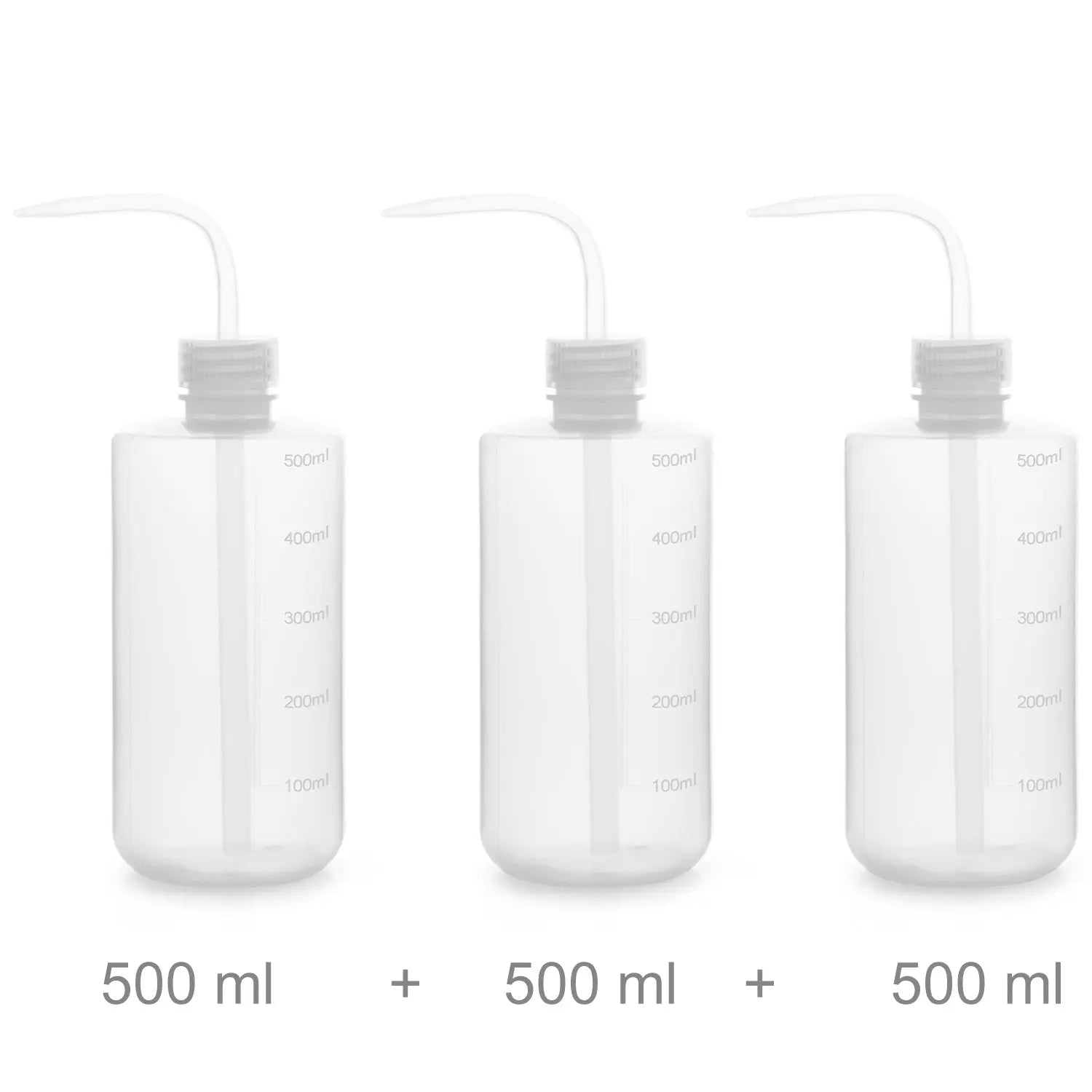 Plastic Wash Bottle, 500 mL, 1 Pack Labasics