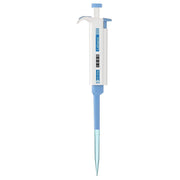 Single channel pipettor 0.5–5000 μL, ergonomic design, replaceable tip cone