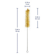 10 Pack Bristle Test Tube Bottle Wash Cleaning Brushes Labasics